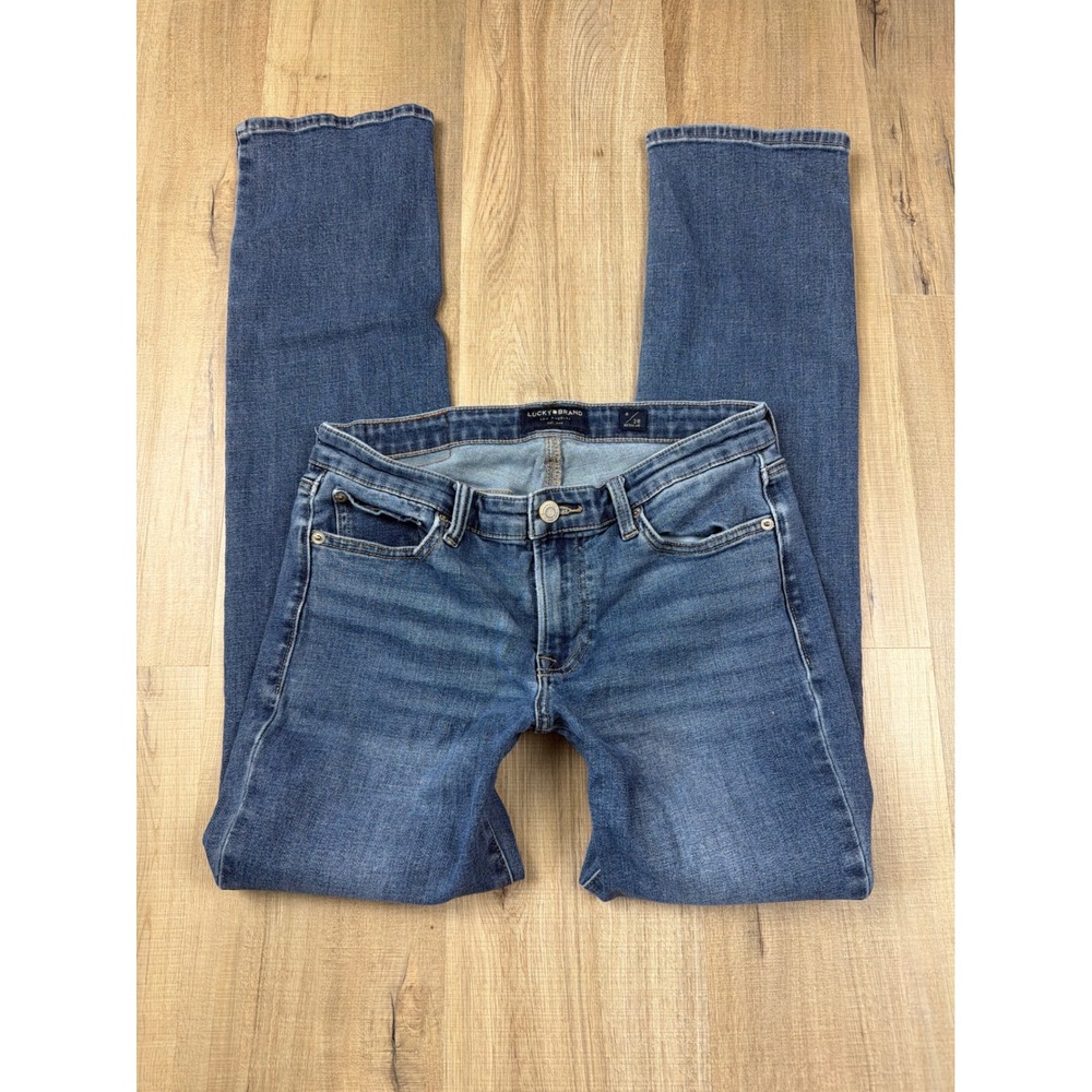 Low Rise Lucky Brand Sweet Straight Jeans Womens 6 28 Regular Blue Denim